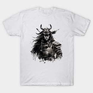 a samurai desing T-Shirt